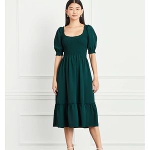 Louisa Nap Dress from Hill House Home, Green crepe